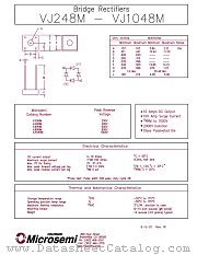 VJ648M datasheet pdf Microsemi