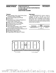 V436616Y24VATG-75 datasheet pdf Mosel Vitelic Corp