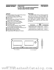 V436616Y24V datasheet pdf Mosel Vitelic Corp