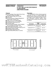 V436632Z24VXTG-10PC datasheet pdf Mosel Vitelic Corp