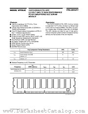 V437216S04VCTG-10PC datasheet pdf Mosel Vitelic Corp