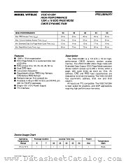 V53C16128H datasheet pdf Mosel Vitelic Corp