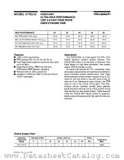 V53C8125H50 datasheet pdf Mosel Vitelic Corp