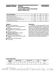 V53C832L40 datasheet pdf Mosel Vitelic Corp