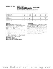 V54C316162V-55 datasheet pdf Mosel Vitelic Corp