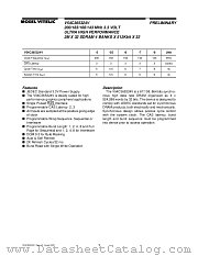 V54C365324V datasheet pdf Mosel Vitelic Corp