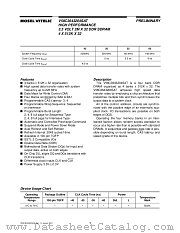 V58C3643204SAT datasheet pdf Mosel Vitelic Corp