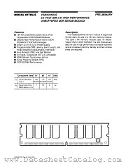 V826532K04S datasheet pdf Mosel Vitelic Corp