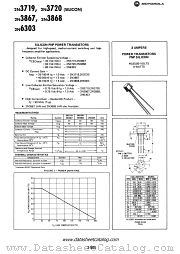 2N6303 datasheet pdf Motorola