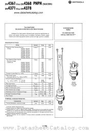 2N4362 datasheet pdf Motorola