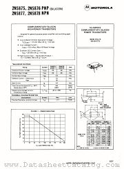 2N5878 datasheet pdf Motorola