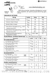 2N696S datasheet pdf Motorola