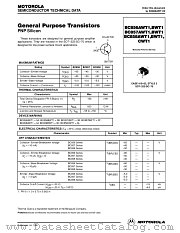 BC856BWT1 datasheet pdf Motorola