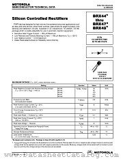 BRX44 datasheet pdf Motorola