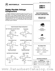 LM211D datasheet pdf Motorola