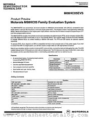 M68HC05EVS datasheet pdf Motorola