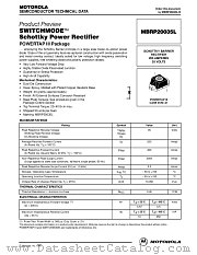 MBRP20035L datasheet pdf Motorola