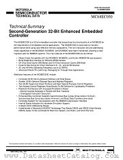 MC68EC030TS datasheet pdf Motorola