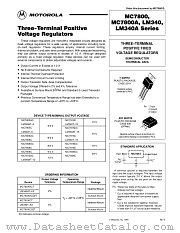 MC7824 datasheet pdf Motorola