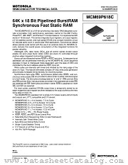 MCM69P618C datasheet pdf Motorola