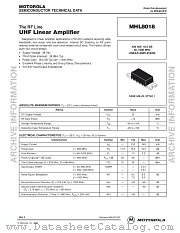 MHL8018_D datasheet pdf Motorola