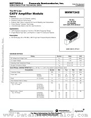 MHW7342 datasheet pdf Motorola