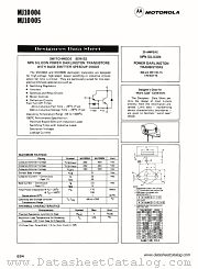 MJ10004 datasheet pdf Motorola