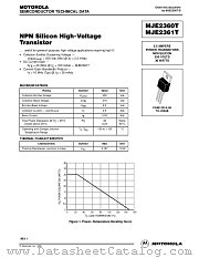 MJE2361T datasheet pdf Motorola