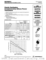 MJE802 datasheet pdf Motorola