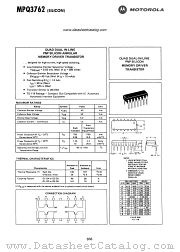 MPQ3762 datasheet pdf Motorola