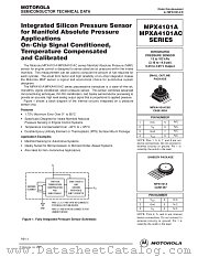 MPX4101A datasheet pdf Motorola