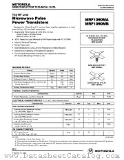 MRF1090MB datasheet pdf Motorola