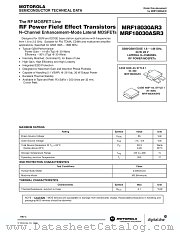 MRF18030A datasheet pdf Motorola