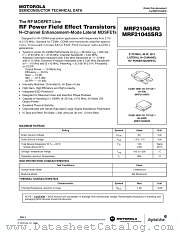 MRF21045 datasheet pdf Motorola