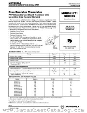 MUN5114T1 datasheet pdf Motorola