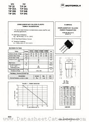 TIP33A datasheet pdf Motorola