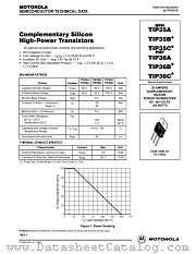 TIP36A datasheet pdf Motorola