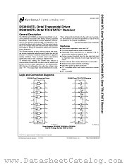 DS3890 datasheet pdf National Semiconductor