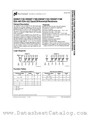 DS96F173M datasheet pdf National Semiconductor