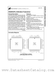 DS3885 datasheet pdf National Semiconductor