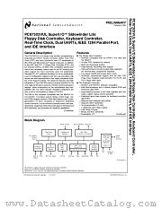 PC87303VUL datasheet pdf National Semiconductor