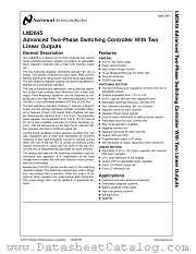 LM2645 datasheet pdf National Semiconductor