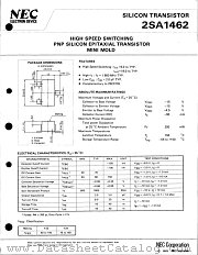 2SA1462 datasheet pdf NEC