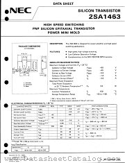 2SA1463 datasheet pdf NEC