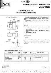 2SJ166 datasheet pdf NEC