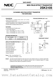 2SK3105 datasheet pdf NEC