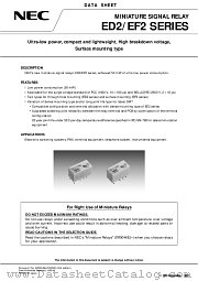 ED2 datasheet pdf NEC