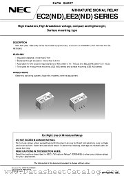 EC2-4.5SND datasheet pdf NEC