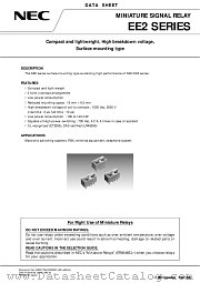 EE2-6SNUN datasheet pdf NEC