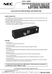 LD7202L datasheet pdf NEC